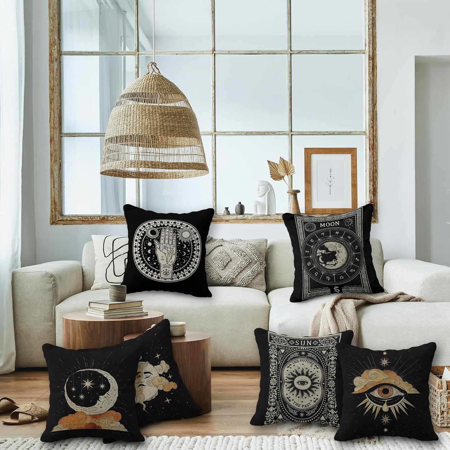 Tarot Pillow Case - Set of 6