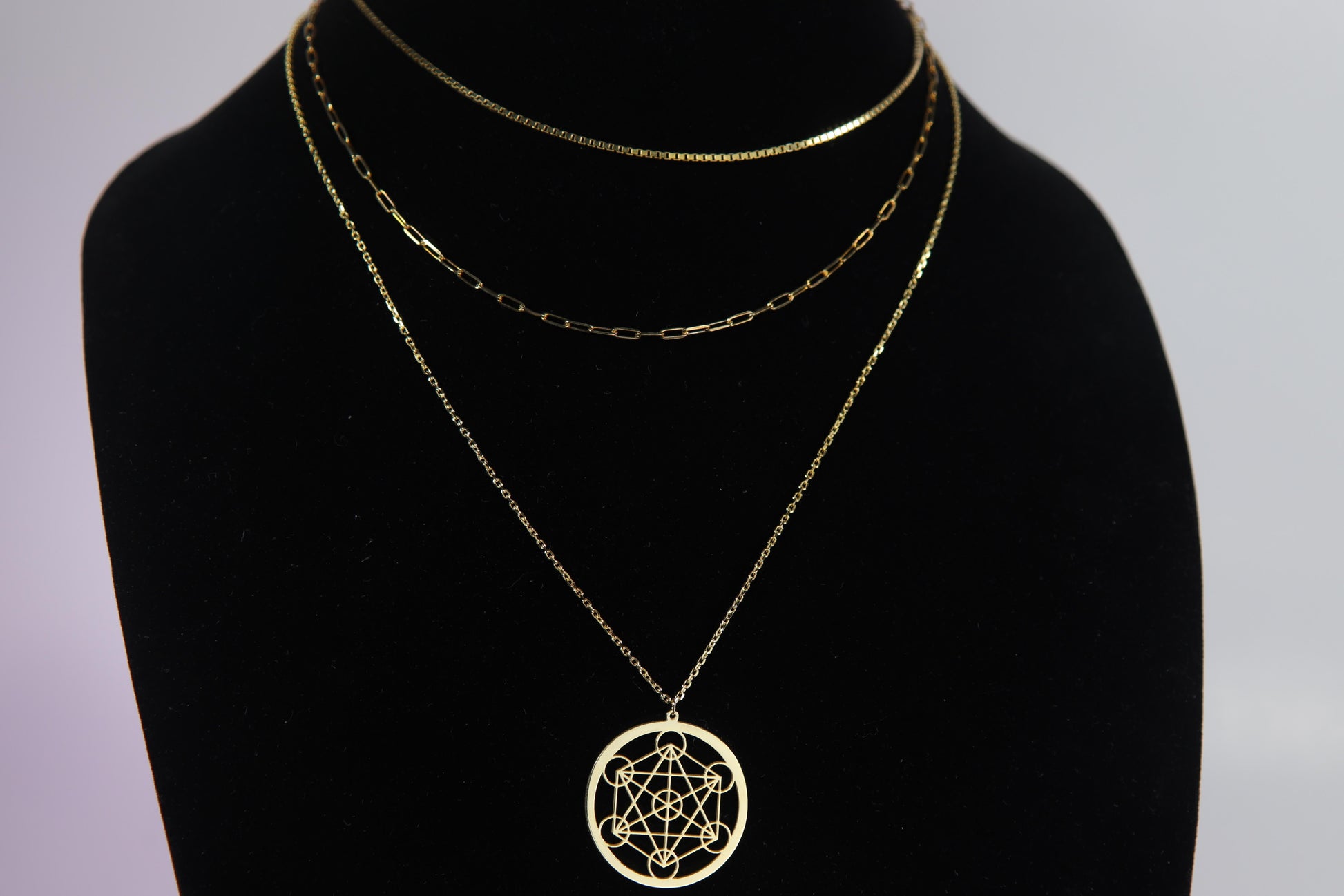 Metatron Cube Necklace