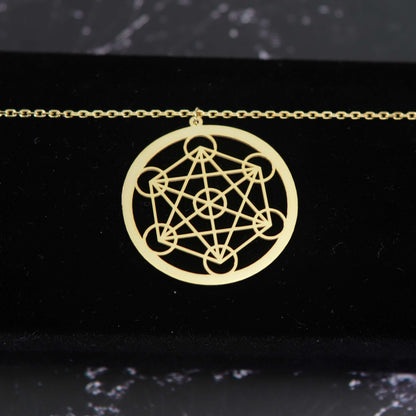 Metatron Cube Necklace