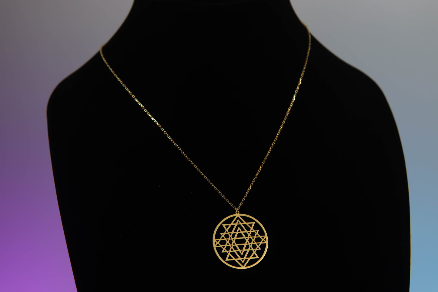 Sacred Sri Yantra Necklace