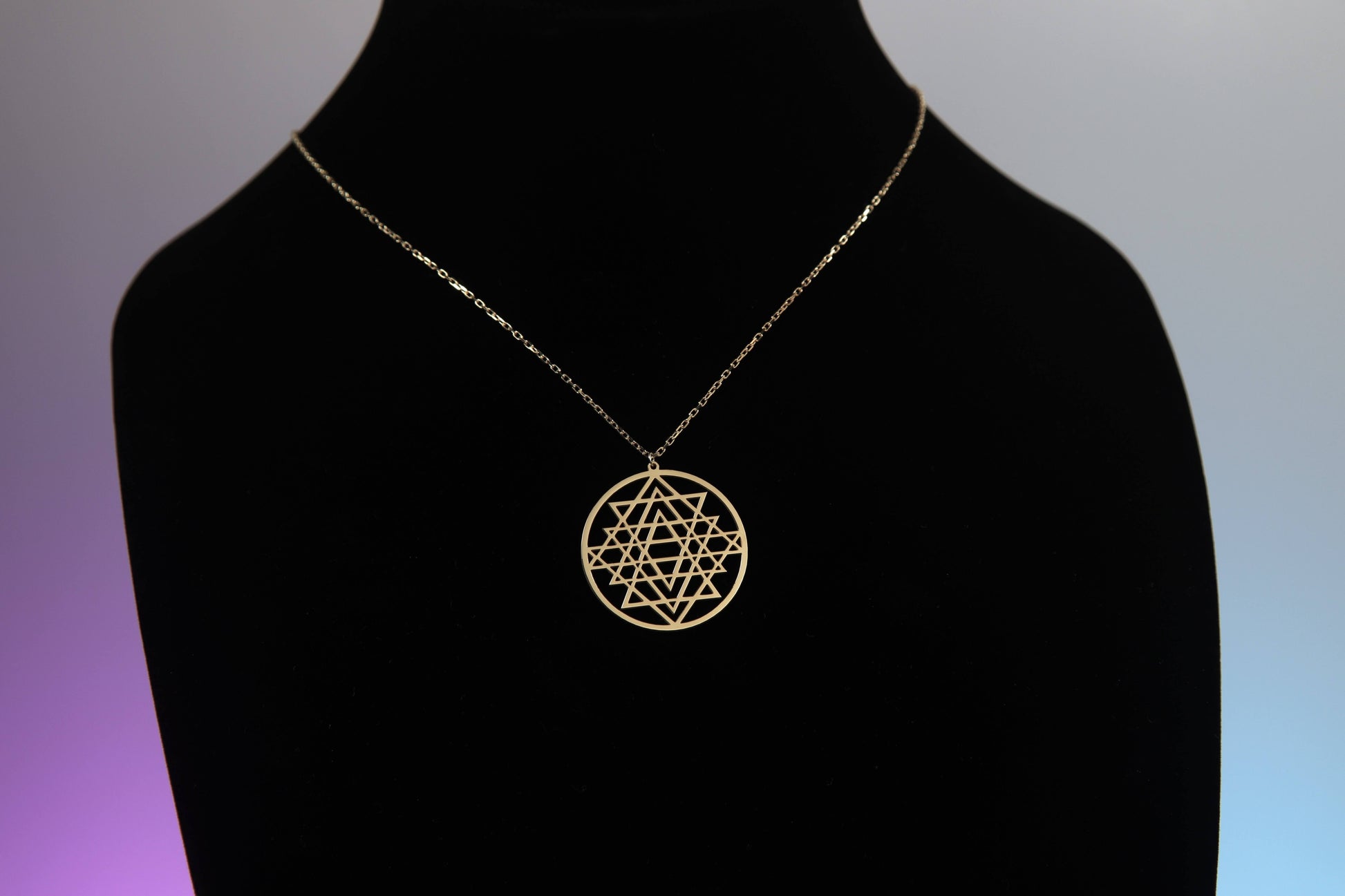 Sacred Sri Yantra Necklace