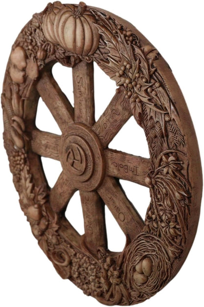 Wheel of the Year Wall Plaque