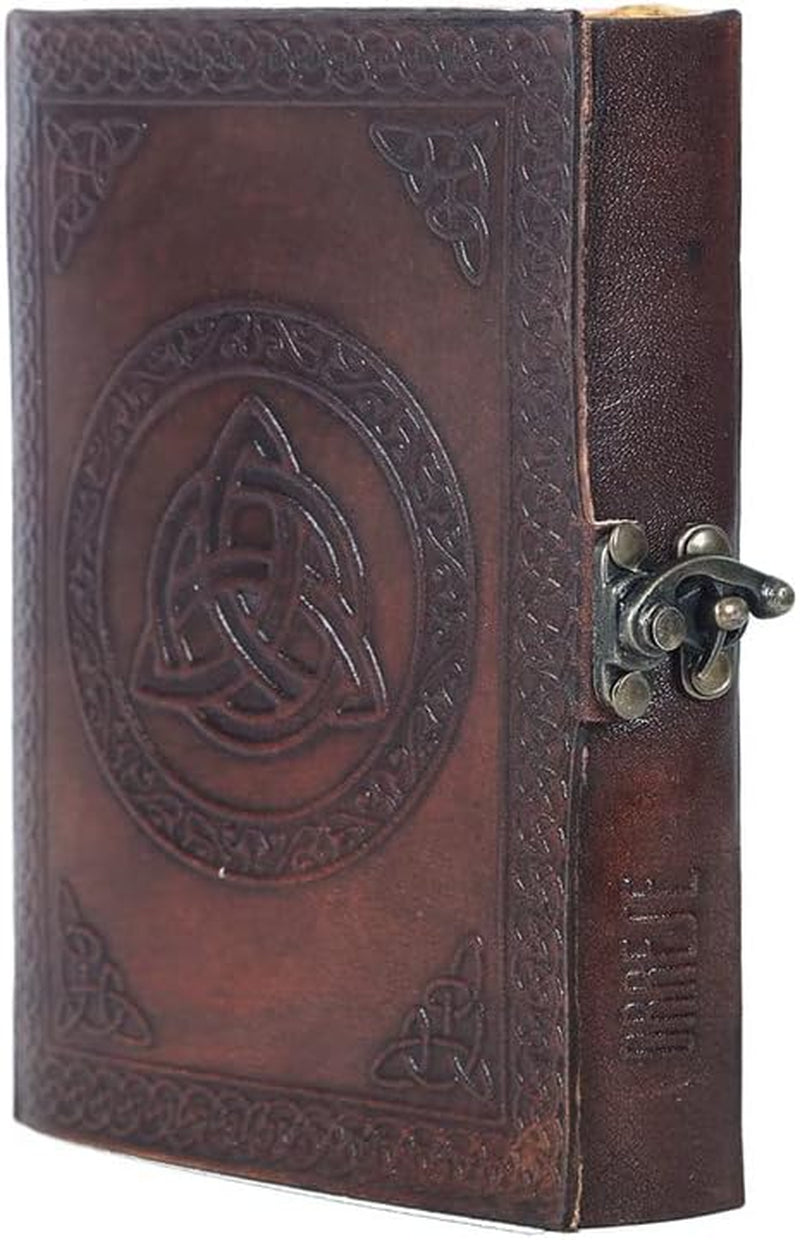 Rustic Brown Blank Paper Diary
