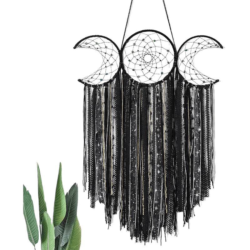 Triple Moon Goddess Wall Hanging