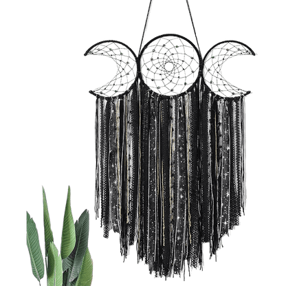 Triple Moon Goddess Wall Hanging