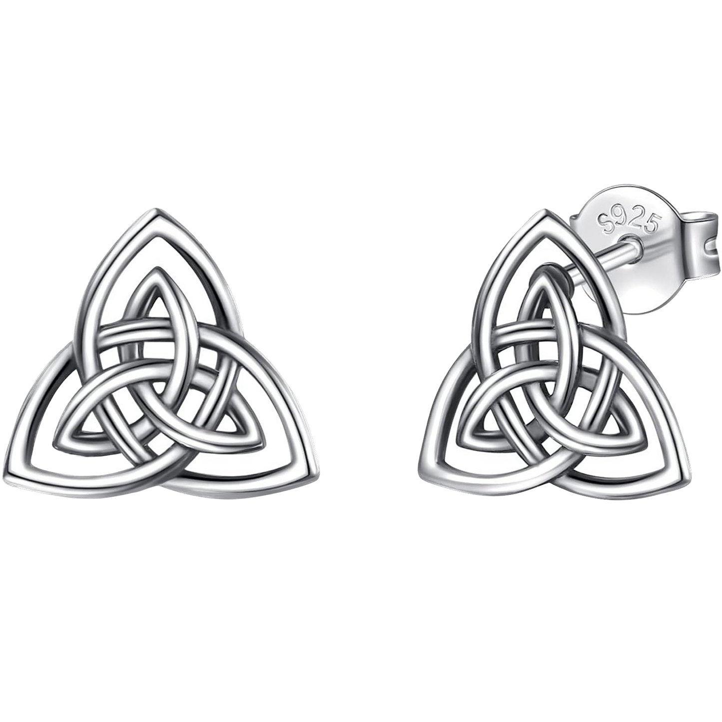 Triquetra Stud Earrings