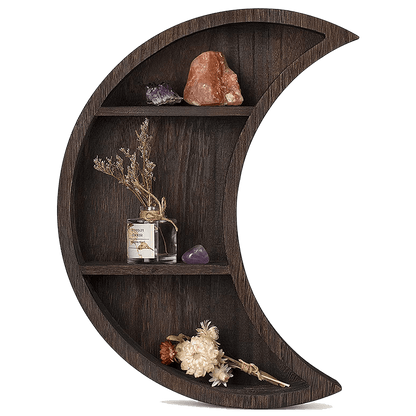 Crescent Moon Floating Shelves