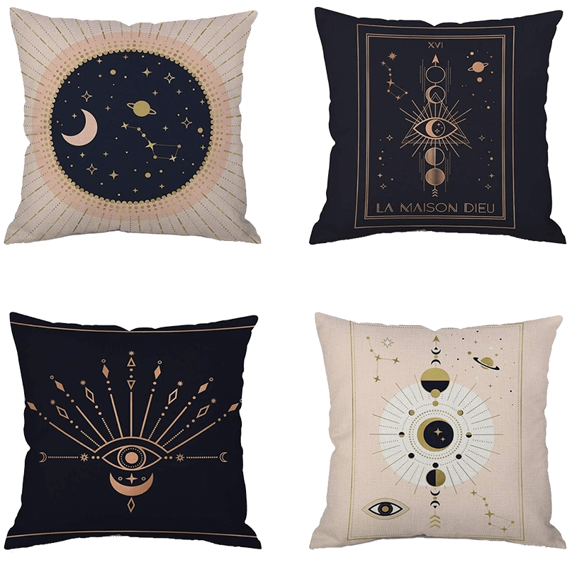 Divination Pillow Covers - set of 4