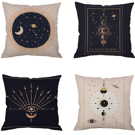 Divination Pillow Covers - set of 4