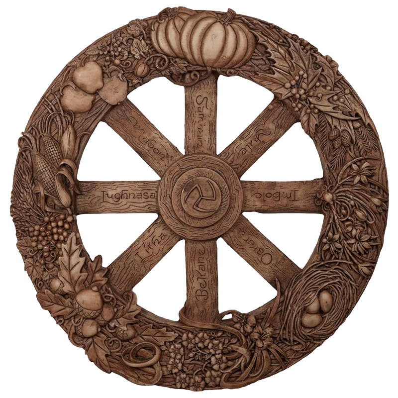 Wheel of the Year Wall Plaque