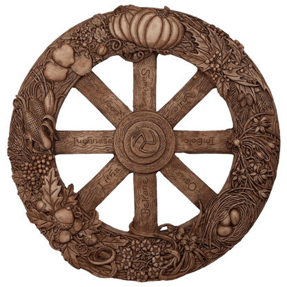 Wheel of the Year Wall Plaque