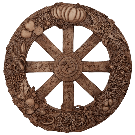 Wheel of the Year Wall Plaque