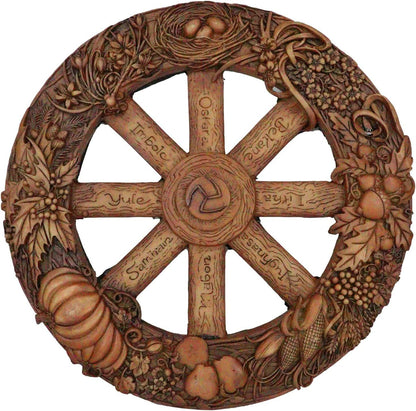 Wheel of the Year Wall Plaque